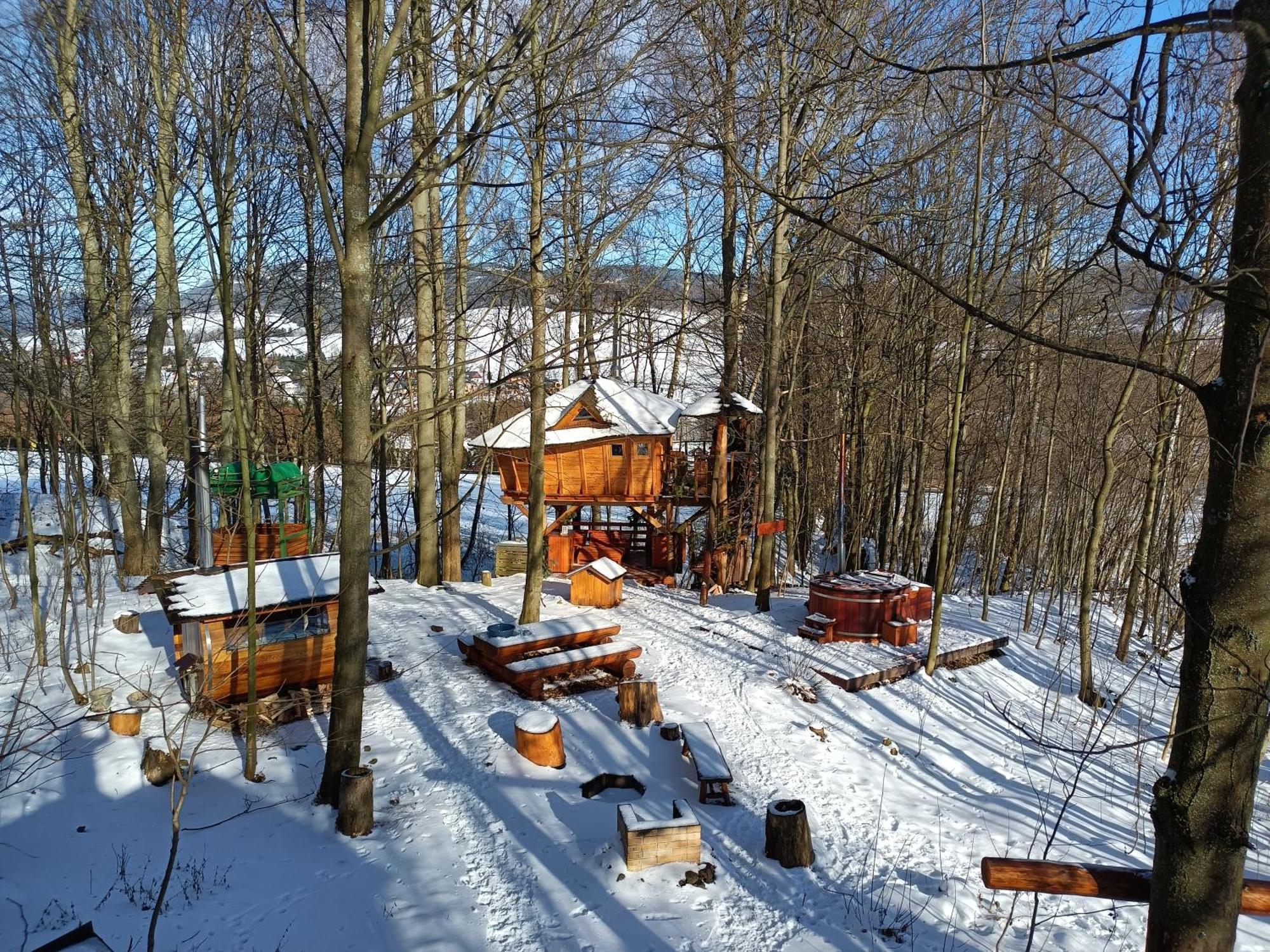 Treehous Sneznik S Wellness 호텔 Dolní Morava 외부 사진